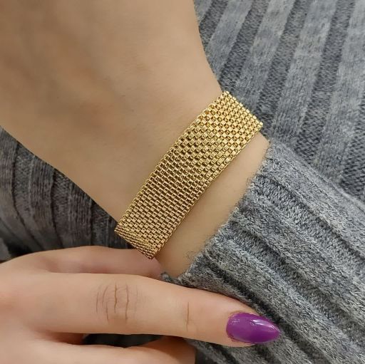 دستبند سیتی گلد کد 1385 - خرید آنلاین از گالری آداس